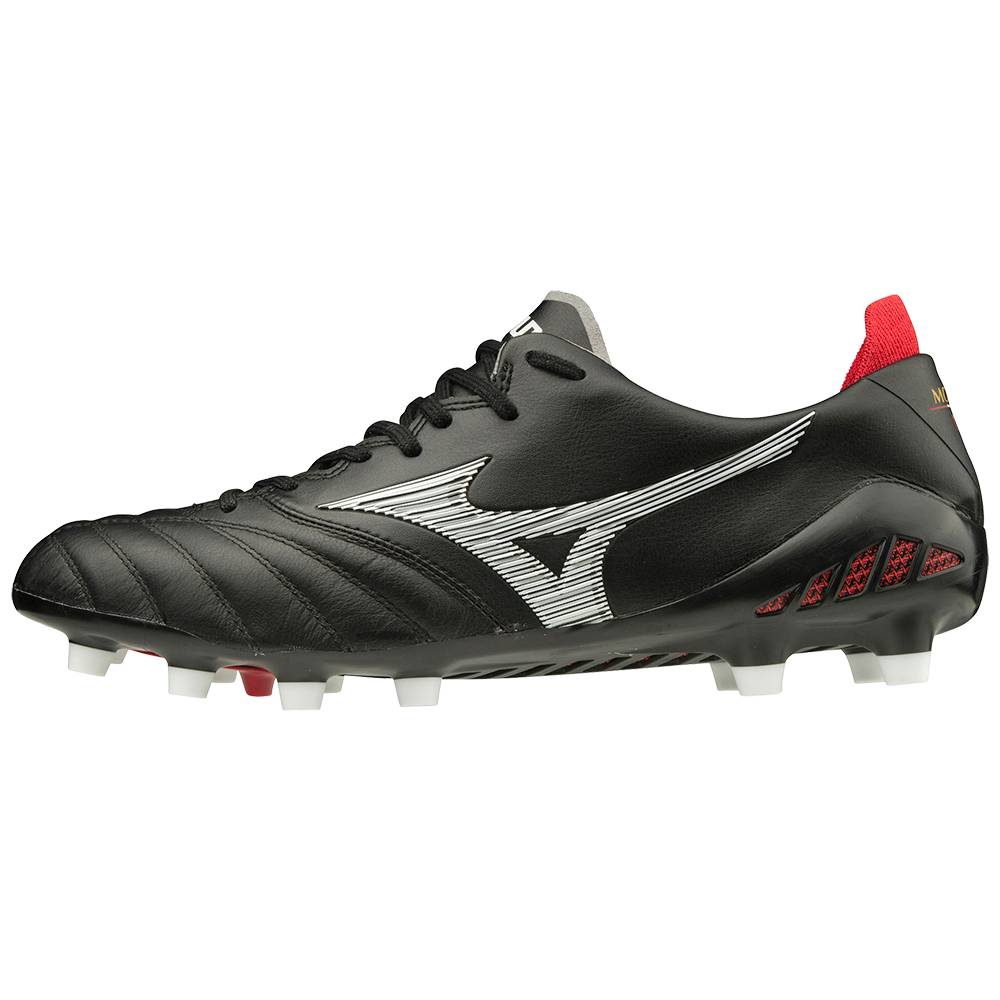 Womens Mizuno Morelia Neo III Made in Japan Soccer Cleats Black/White Philippines (YSZNPB961)